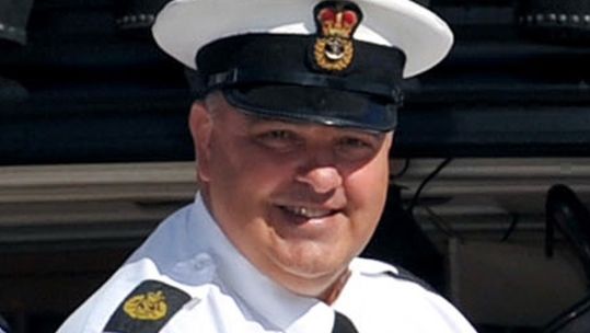 CPO Graham Street (Picture supplied by Royal Navy).