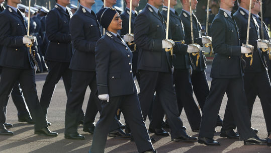 Flight Lieutenant Mandeep Kaur joins the RAF's Chaplain branch