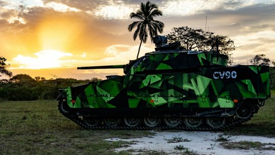 The Combat Vehicle 90 MkIV will soon be delivered to Slovakia and the Czech Republic (Picture: BAE)