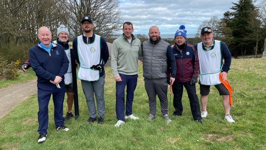 Caddie veterans in St Andrews CREDIT BFBS FORCES NEWS