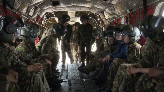 Air Cadets visit Leuchars