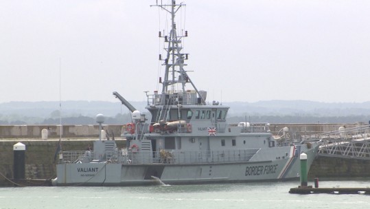 Calls For Royal Navy To Patrol UK Coastline For Migrants