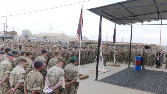 Camp Taji Armistice service