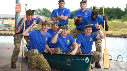 Exercise Liberty Paddle sees British Army team paddle from Montreal to Manhattan  