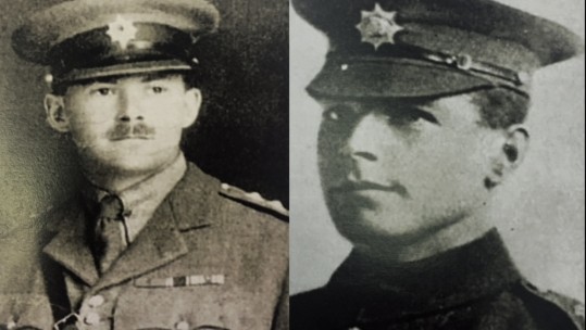 Capt Frisby and LCpl Thomas Jackson CREDIT British Army
