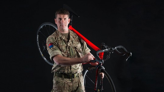 Capt Leon Young Prudential RideLondon-Surrey 100 cycle challenge