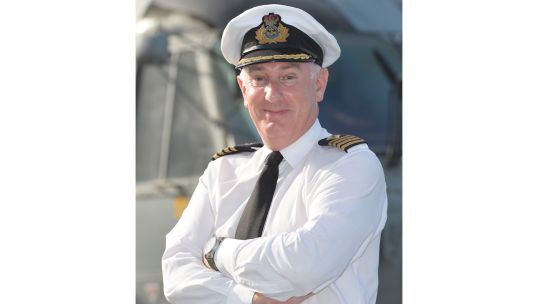 Captain David Eagles new head of the RFA 02092020 CREDIT ROYAL NAVY