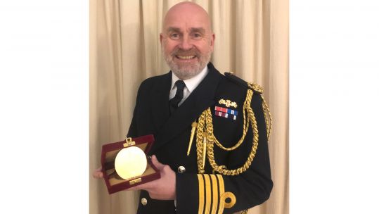 Cover image: Captain Ian Lynn with the Colonel Pyara Lal Medal (Picture: MOD).