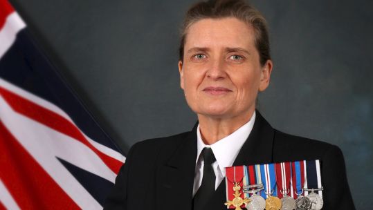 Captain Johanna Deakin is the new Commanding Officer of HMS Sultan (Picture: PO Photographer Pepe Hogan/HMS Sultan).