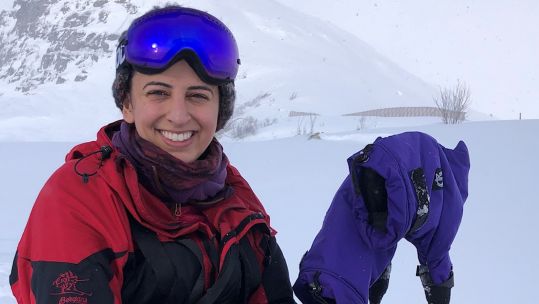 Captain Preet Chandi training in Finse, Norway
