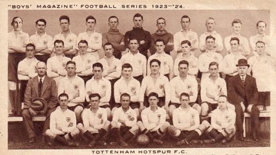 Captain Ross joined Spurs in 1923 and made seven appearances for the club