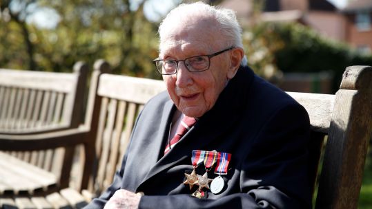 Captain Sir Tom Moore 150420 CREDIT REUTERS, ALAMY STOCK PHOTO