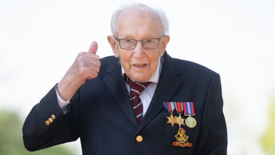 Captain Sir Tom Moore (Picture: PA).