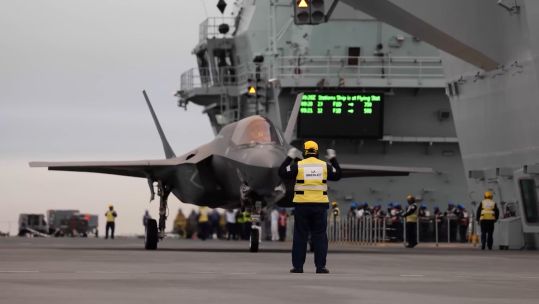 RAF on Carrier Strike Group 2025