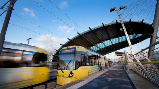 Manchester Metrolink photo courtesy of TfGM
