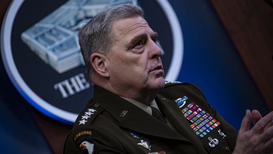 Cover image: General Mark Milley was among those affected, according to officials (Picture: US Department of Defense).