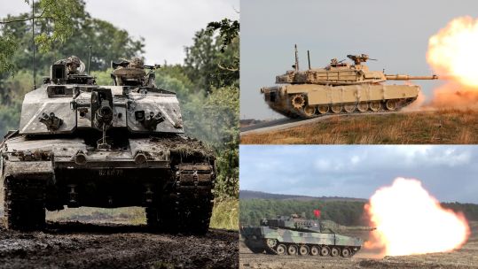 Challenger 2, M1 Abrams and Leopard 2 battle tanks are helping Ukraine's efforts against Russia