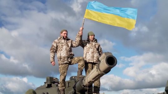 The UK has provided Ukraine Challenger battle tanks this year (Picture: MOD).