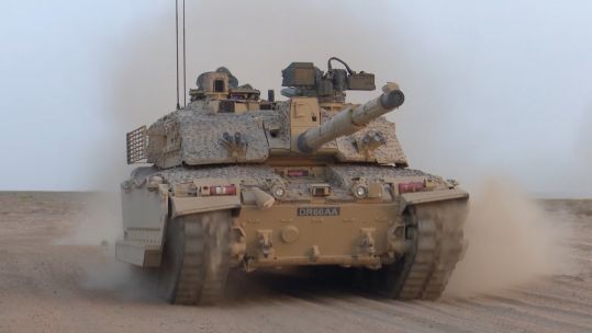 Challenger 2 battle tanks will be upgraded in the British Army