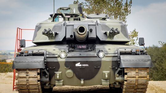 The Challenger 3 falls into line with the rest of Nato, having a smoothbore main gun instead of the rifled barrel of the Challenger 2 (Picture: MOD)