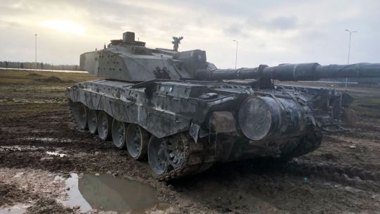 Challenger 2 in Estonia.