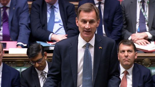 Chancellor Jeremy Hunt