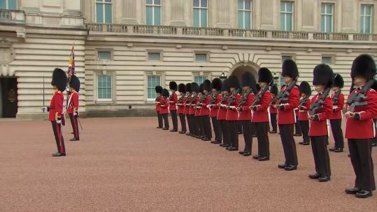 Changing of The Guard at Buckingham Palace.
