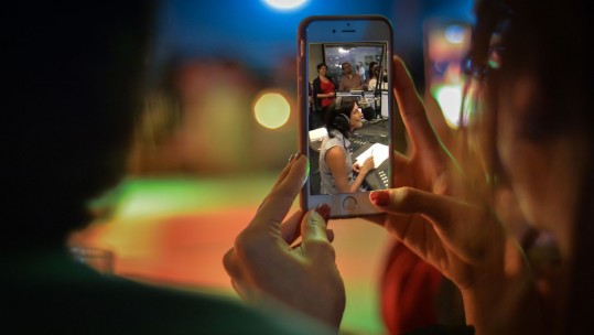Smart Phone Filming Video Pexels Public Domain Edited With Charlene Guy On The Screen