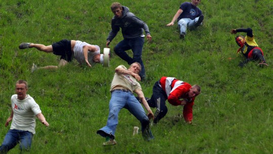 Soldier&#039;s Domination Of Cheese Rolling Competition Continues