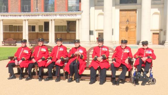 Chelsea Pensioners D-Day veterans.