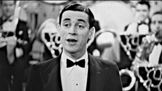 Chick Henderson, a former world famous singer, served onboard HMS Victory 060224 CREDIT USC SCA HMH Foundation Moving Image Archive
