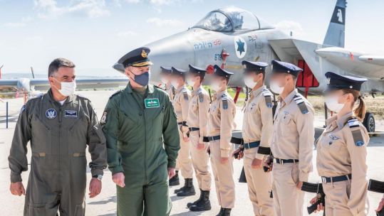 Chief of Air Staff Air Chief Marshal Sir Michael Wigston, has visited Israel, as a guest of the Commanding Officer of the Israeli Air Force, Major General Amikam Norkin 17032021 CREDIT RAF