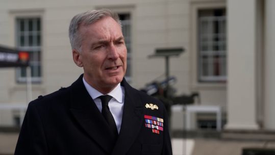 The former First Sea Lord added that it would take Putin’s forces more than four years to get the last territory in the four oblasts