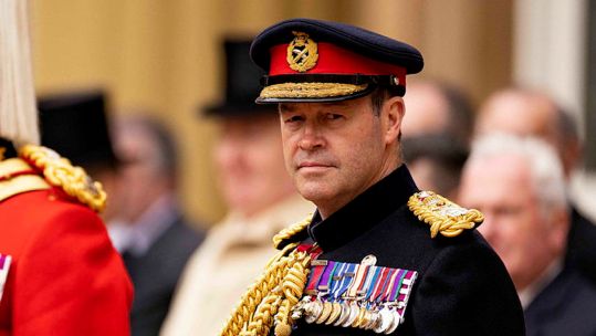 What does it mean to bring conscription or national service back for the British Armed Forces in the event of a major conflict?