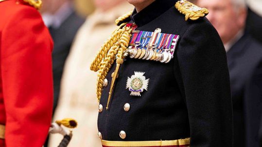 Cropped image of Chief of the General Staff, General Sir Patrick Sanders in April 2023 CREDIT Crown Copyright