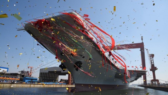 New Aircraft Carrier Boosts China's Military Power