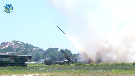 Chinese military drills into the waters surrounding Taiwan 05082022 CREDIT PLA EASTERN THEATRE COMMAND