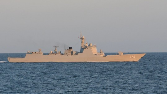 Chinese vessel escort Channel
