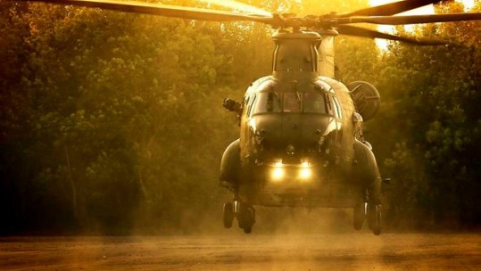 Chinook Joins Fight Against Flooding In York 