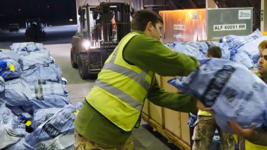 Christmas Mail RAF Akrotiri 