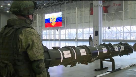 NATO allies say Russia’s SSC-8 missile system violates the INF Treaty (Picture: VGTRK).