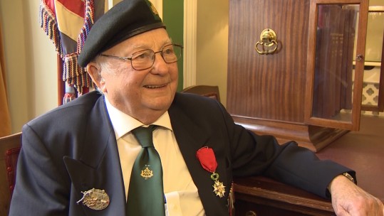 British D-Day veteran Tony Rampling