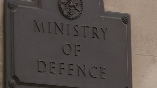 The Ministry of Defence's new line up.