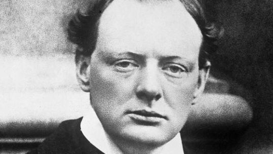 Winston Churchill as an MP in 1904