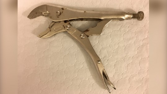 Emile Cilliers trial - pliers - CREDIT: Wiltshire Police/PA