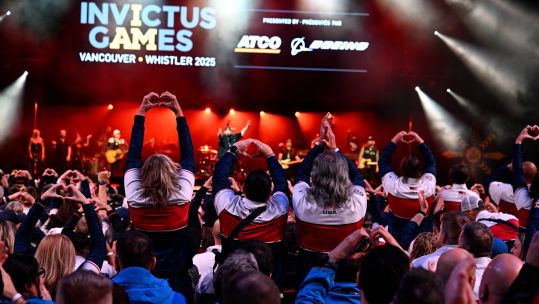 Closing Ceremony at the Invictus Games 2025 (The Invictus Games Vancouver Whistler 2025)