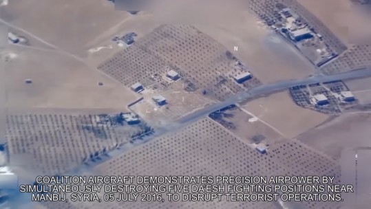 One Airstrike Takes Out Five Daesh Positions