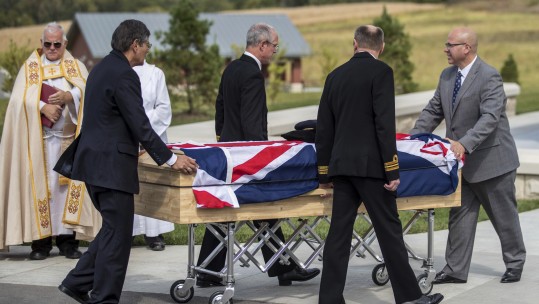 Codebreaker Jean Watters funeral CREDIT Associated Press