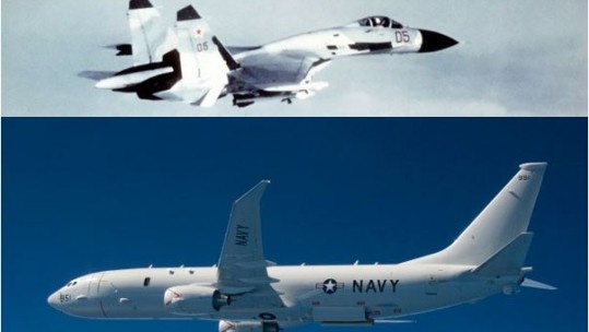 US/Russian planes' near miss