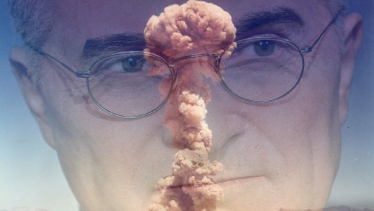 Harry S. Truman & mushroom cloud
